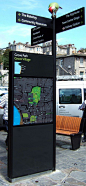 Image: Weston Super Mare Way Finding Monolith. #interactivesignage #digitalsignage #wayfinding: 