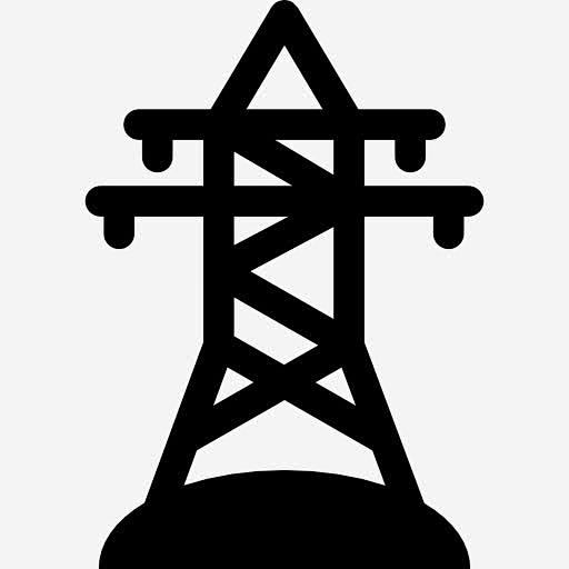 电塔图标高清素材 技术 电力 电气 免抠png 设计图片 免费下载
