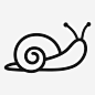 蜗牛虫子毛虫图标_88ICON https://88icon.com 蜗牛 虫子 毛虫 生物 鱼 食物 昆虫