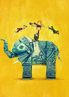 网剧《消失的大象》概念海报走一波 - 小红书