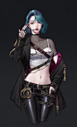 韩国画师 NareunX2 22P-日韩画风-微元素 - Element3ds.com!