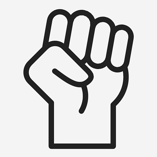 反抗拳头图标_88ICON https:...