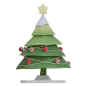 Christmas Invitation  3D Icon