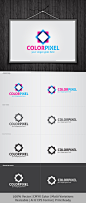 Color Pixel Logo on Behance