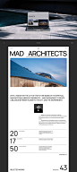 Adobe XD architecture corporate website minimal minimalist real estate UI/UX Web Design  Website Website Design
