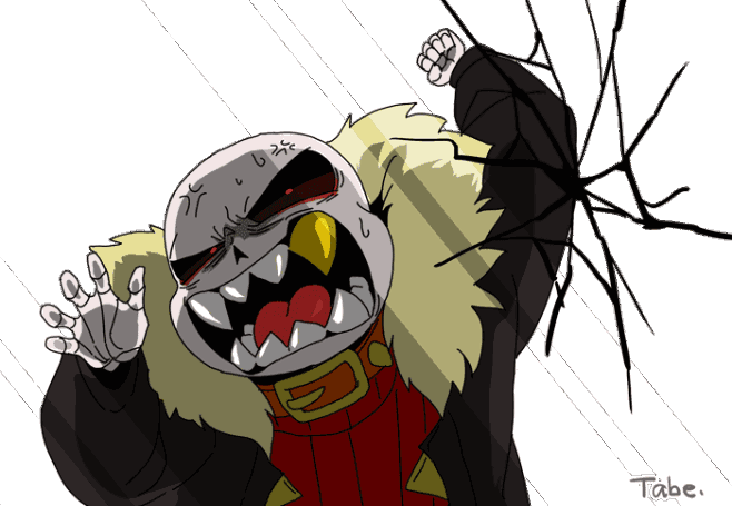 angry uf! sans by ta.