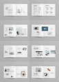 Square Portfolio Brochure Template INDD; 打开新的标签页