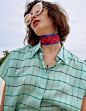 Grazia France July 2017 Mara varga by Louis Christopher - Fashion Editorials : Photography: Louis Christopher at One Represents. Styled by: Stephanie Brissay. Hair: Kazue Deki. Makeup: Tatsu Yamanaka. Model: Mara varga.