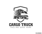 卡车标志，货物标志，交货货车，物流标志