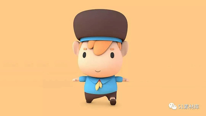 C4D卡通人物