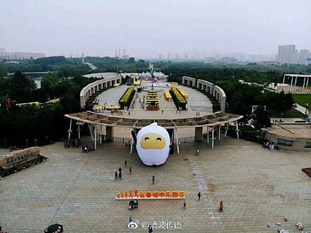 志愿者。
——长春·城市乐跑赛 ​