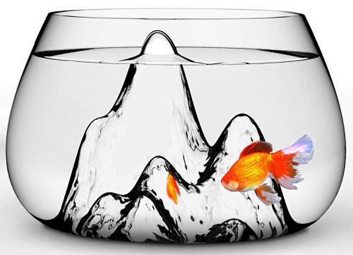 水墨山水缸