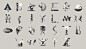 36 days of type : '36 days of type' is an open call for artists and designers all around the world to express their particular view on letters and numbers of our alphabet. In 2018 I accepted the challenge creating these 26 letters, one character a day. My