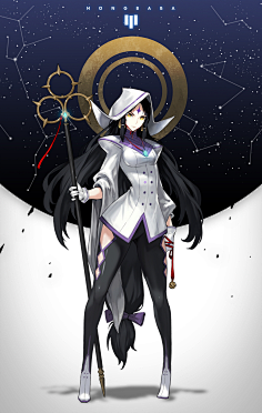 法杖二次元少女