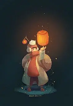 元宵贺图. | 冬眠的Xiang. - 原创作品 - 涂鸦王国插画