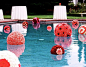 泳池漂浮花球