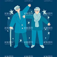 老年人   - 源文件下载【酷图网】老年人,爷爷奶奶,外公外婆,卡通人物,敬老,上年纪,祖父母,外祖父母,老年生活