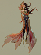 越南设计师Nkung Tran的作品分享——Flower Girl-CG99(cg99.com)