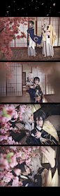 原作 刀剑乱舞
角色 小狐丸     cn:  -82- 
三日月宗近     cn:  花梨泽
staff摄影：AKI
标签 500赞突破 帅成基 添