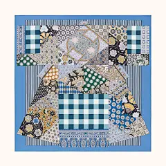 2019爱马仕丝巾大方巾设计图案设计手绘丝巾