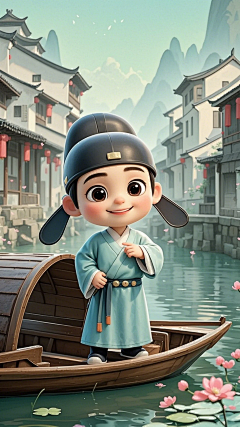 太子有喜采集到AI | 3D人物 IP