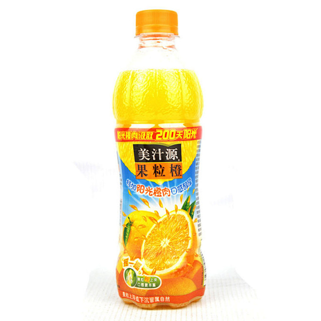 批发美汁源果粒橙450ML*12瓶 整箱...