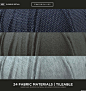 【新提醒】设计素材下载_56种服装织物、皮革贴图素材-56 Fabric Materials - http://www.cgdream.com.cn