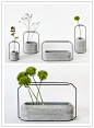 来自泰国设计团队Thinkk Studio的Weight Vases，聪明又简洁的设计让人欢喜@北坤人素材