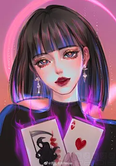 霓虹头像小画家超话 短发女孩土萌萤❤绘画过程会传b站reioie头像仿妆壁纸临摹‍♂️不可商用 #美少女战士##手绘头像##procreate#头像超话头像超话手绘超话#手机壁纸·封面##厚涂##绘画# ​​​​