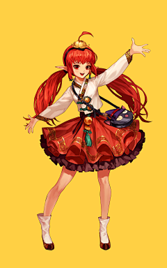 岚岚路\(^o^)/~采集到dnf风格立绘插图