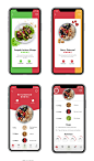 美食app交互设计vegan_recipe_app_ui_tubik