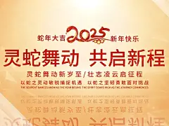 2025蛇年年会盛典标题片头剪映模板 - 小红书