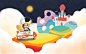 Children's Book: The Union of Three Planets