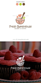 Bakery Logo Pastry Logo Whisk Logo Bowl Logo Baking Logo Cupcakes Logo