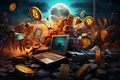 投资理财经济金融插画