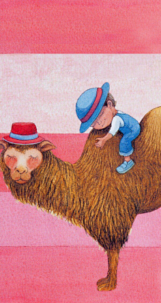 油画棒画-花瓣网|陪你做生活的设计师 | 几米《布瓜的世界》5