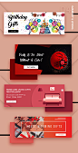 E-mailer Banner : These are different types and styles of banners made for a gifting portal.
