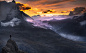 General 2048x1256 nature landscape sunset Matterhorn Alps mountains hiking snowy peak clouds sky Switzerland