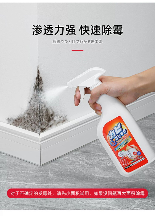 墙体除霉