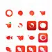 大鱼 LOGO #App# #icon# #图标# #Logo# #扁平# @GrayKam