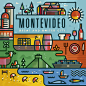 Montevideo : Montevideo - Great and united city