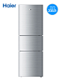 Haier/海尔 BCD-206STPA三门小型家用官方节能静音宿舍租房小冰箱-tmall.com天猫