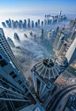 Sebastian Opitz：云之城 浓雾中的迪拜 #采集大赛#