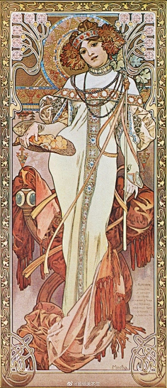 穆夏-花瓣网|陪你做生活的设计师 | 阿尔方斯.穆夏.作品集 Ⅰ