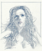 传统的冲破——画家James martin人物素描作品欣赏（图） : 传统的冲破——画家James martin人物素描作品欣赏（图）,素描作品,画家,james,martin