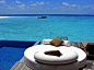 马尔代夫 - 宁静岛 你想躺在这里吗?