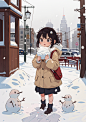 00657-2767742778-masterpiece,best quality,1girl,snow,city,playing,