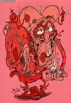 漫画的夸张表现手法
