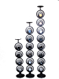 现代家居饰品摆件 铁艺璇纹装饰烛台http://www.798buy.com/