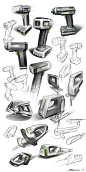 Chervon power tool sketches on Behance.